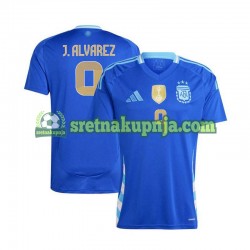 Muškarci Gostujući Away Dresova Argentina Julian Alvarez 9 Copa America 2024 Kratkih Rukava