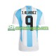 Muškarci Domaći Home Dresova Argentina Julian Alvarez 9 Copa America 2024 Kratkih Rukava