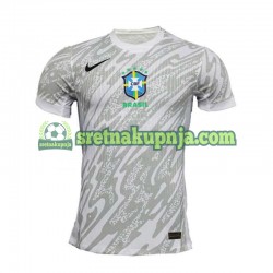 Muškarci Domaći Home Golmanski Dresova Brazil Copa America 2024 Kratkih Rukava