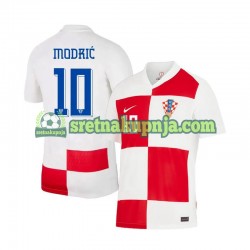 Muškarci Domaći Home Dresova Hrvatska Luca Modric 10 Euro 2024 Kratkih Rukava