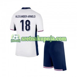 Dječja Domaći Home Dresova Engleska Trent Alexander-Arnold 18 Euro 2024 Kratkih Rukava
