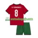 Dječja Domaći Home Dresova Portugal Bruno Fernandes 8 Euro 2024 Kratkih Rukava