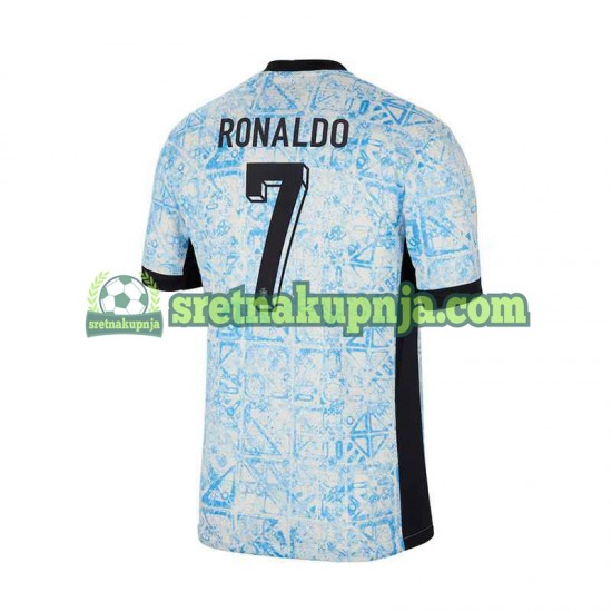Muškarci Gostujući Away Dresova Portugal Cristiano Ronaldo 7 Euro 2024 Kratkih Rukava