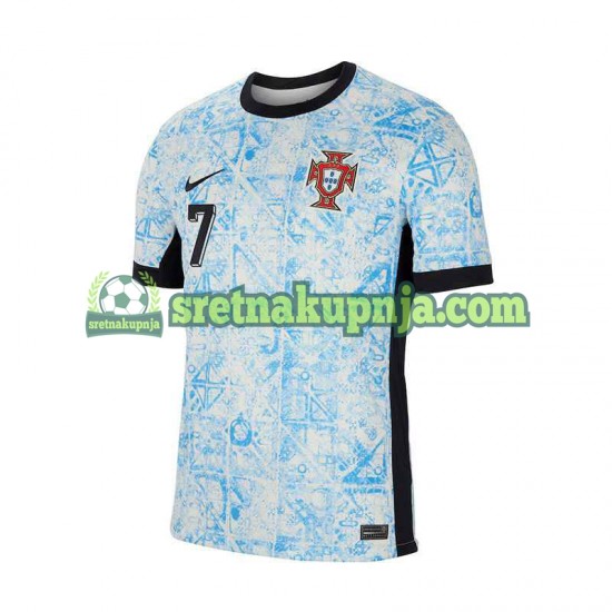 Muškarci Gostujući Away Dresova Portugal Cristiano Ronaldo 7 Euro 2024 Kratkih Rukava