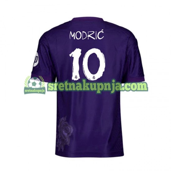 Muškarci Četvrti Dresova Real Madrid Lucas Modric 10 Y-3 2023-2024 Ljubičasta Kratkih Rukava