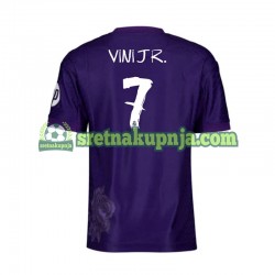 Muškarci Četvrti Dresova Real Madrid Vinicius Junior 7 Y-3 2023-2024 Ljubičasta Kratkih Rukava