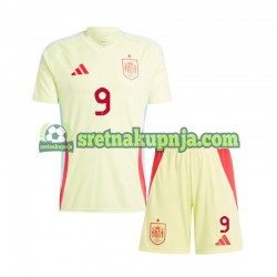 Dječja Gostujući Away Dresova Španjolska Gavi 9 Euro 2024 Kratkih Rukava