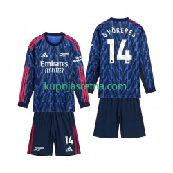 Dječja Gostujući Away Dresova Arsenal Gyokeres 14 2025-2026 Dugim Rukavima Dječja Gostujući Away Dresova Arsenal Gyokeres 14 2025-2026 Dugim Rukavima