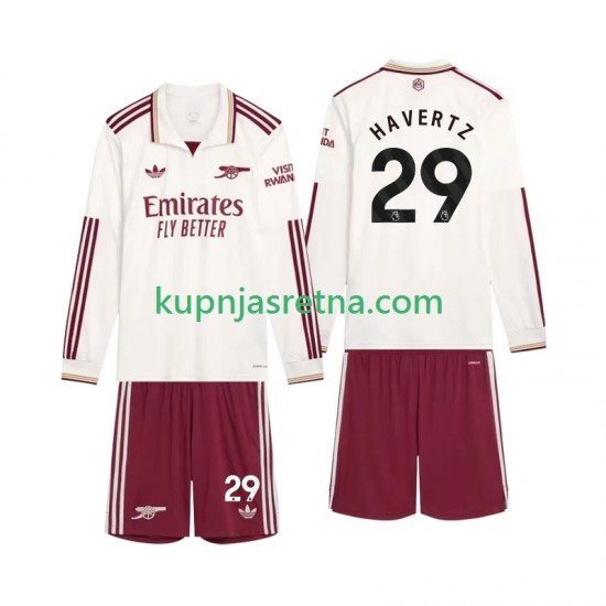 Dječja Treći Dresova Arsenal Havertz 29 2025-2026 Dugim Rukavima