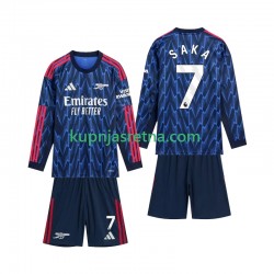Dječja Gostujući Away Dresova Arsenal Saka 7 2025-2026 Dugim Rukavima Dječja Gostujući Away Dresova Arsenal Saka 7 2025-2026 Dugim Rukavima