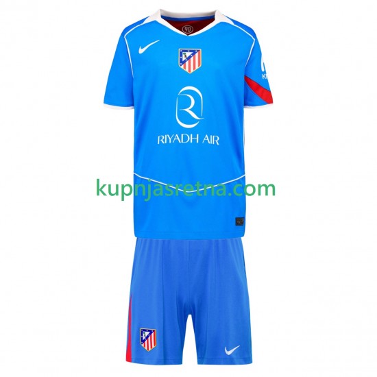 Dječja Treći Dresova Atlético Madrid 2025-2026 Kratkih Rukava