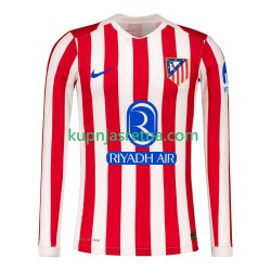 Muškarci Domaći Home Dresova Atlético Madrid 2025-2026 Dugim Rukavima Muškarci Domaći Home Dresova Atlético Madrid 2025-2026 Dugim Rukavima