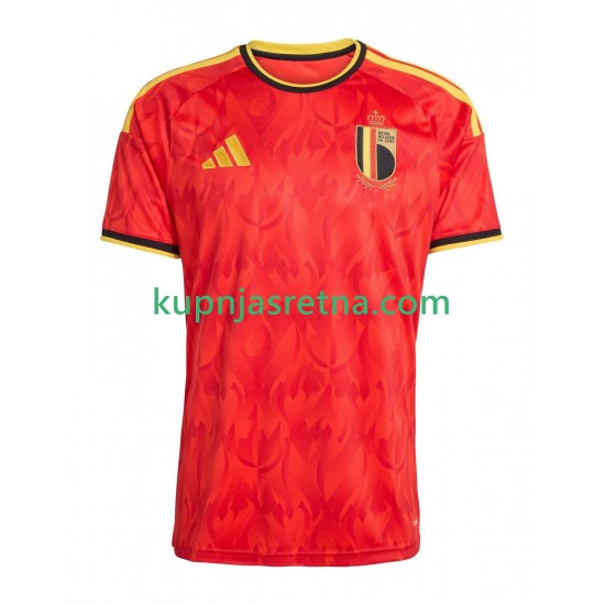 Muškarci Domaći Home Dresova Belgija World Cup 2026 Kratkih Rukava