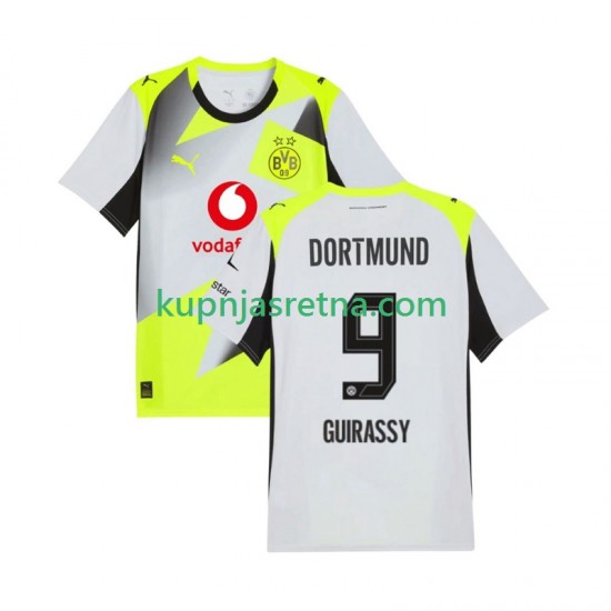 Muškarci Gostujući Away Dresova Borussia Dortmund Serhou Guirassy 9 2025-2026 Kratkih Rukava