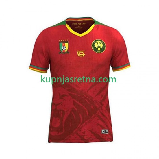 Muškarci Gostujući Away Dresova Kamerun 2025 Kratkih Rukava
