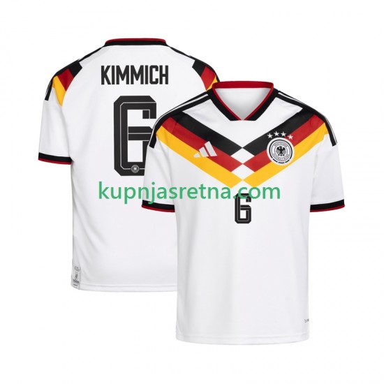 Muškarci Domaći Home Dresova Njemačka Joshua Kimmich 6 World Cup 2026 Kratkih Rukava