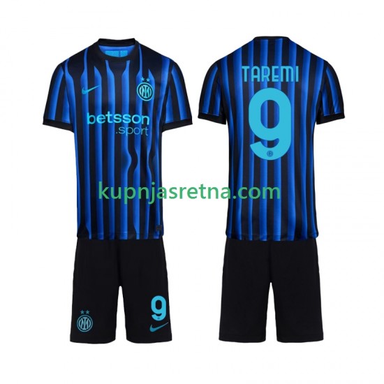 Dječja Domaći Home Dresova Inter Milan Marcus Thuram 9 2025-2026 Kratkih Rukava