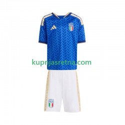 Dječja Domaći Home Dresova Italija World Cup 2026 Kratkih Rukava
