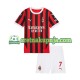 Dječja Domaći Home Dresova AC Milan Alvaro Morata 7 2024-2025 Kratkih Rukava