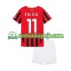 Dječja Domaći Home Dresova AC Milan Christian Pulisic 11 2024-2025 Kratkih Rukava