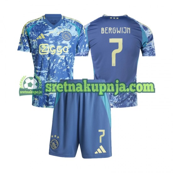 Dječja Gostujući Away Dresova AFC Ajax Steven Bergwijn 7 2024-2025 Kratkih Rukava