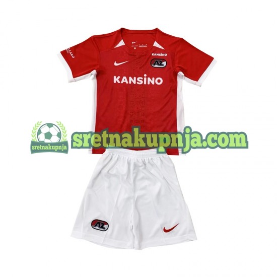 Dječja Domaći Home Dresova AZ Alkmaar 2024-2025 Kratkih Rukava