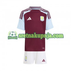 Dječja Domaći Home Dresova Aston Villa 2024-2025 Kratkih Rukava