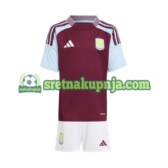 Dječja Domaći Home Dresova Aston Villa 2024-2025 Kratkih Rukava