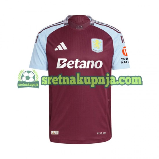 Muškarci Domaći Home Dresova Aston Villa 2024-2025 Kratkih Rukava