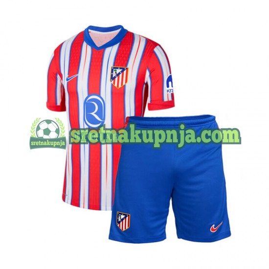Dječja Domaći Home Dresova Atlético Madrid 2024-2025 Kratkih Rukava