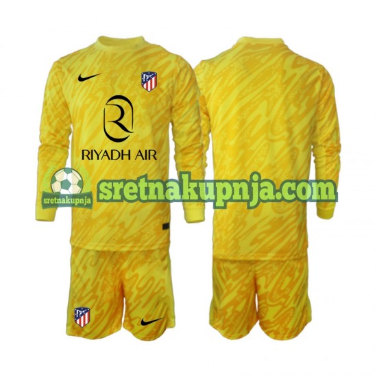 Dječja Treći Golmanski Dresova Atlético Madrid 2024-2025 Dugim Rukavima