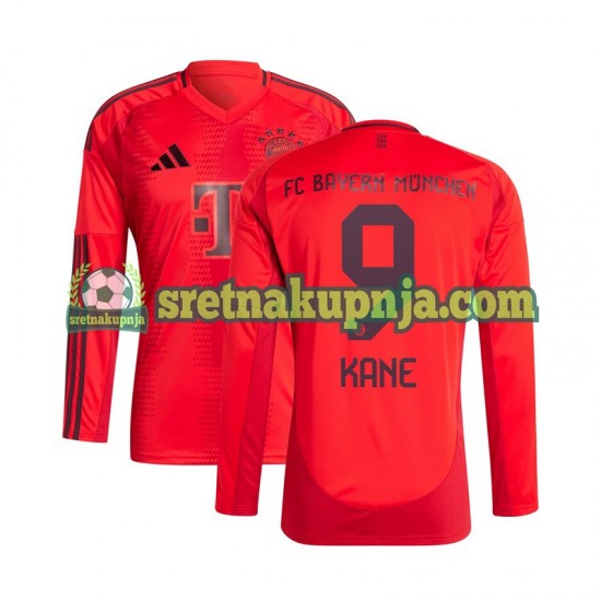 Muškarci Domaći Home Dresova FC Bayern München Kane 9 2024-2025 Crvena Dugim Rukavima
