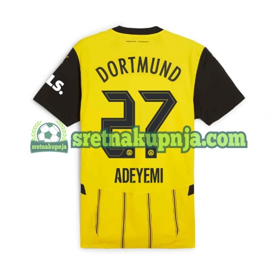 Muškarci Domaći Home Dresova Borussia Dortmund Karim Adeyemi 27 2024-2025 Kratkih Rukava