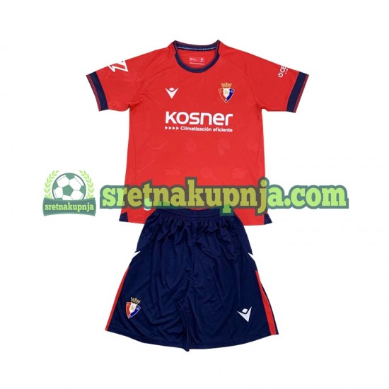 Dječja Domaći Home Dresova CA Osasuna 2024-2025 Kratkih Rukava