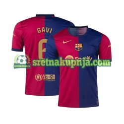 Muškarci Domaći Home Dresova FC Barcelona GAVI 6 2024-2025 Kratkih Rukava