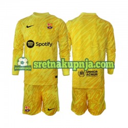 Dječja Gostujući Away Golmanski Dresova FC Barcelona 2024-2025 Dugim Rukavima