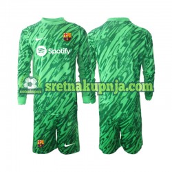 Dječja Domaći Home Golmanski Dresova FC Barcelona 2024-2025 zelena Dugim Rukavima