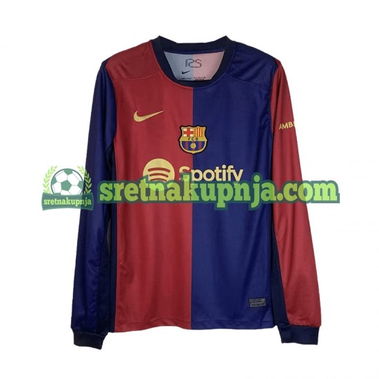 Muškarci Domaći Home Dresova FC Barcelona 2024-2025 Dugim Rukavima