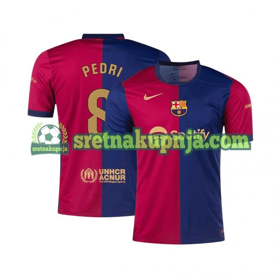 Muškarci Domaći Home Dresova FC Barcelona PEDRI 8 2024-2025 Kratkih Rukava