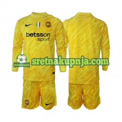 Dječja Gostujući Away Golmanski Dresova Inter Milan 2024-2025 Dugim Rukavima