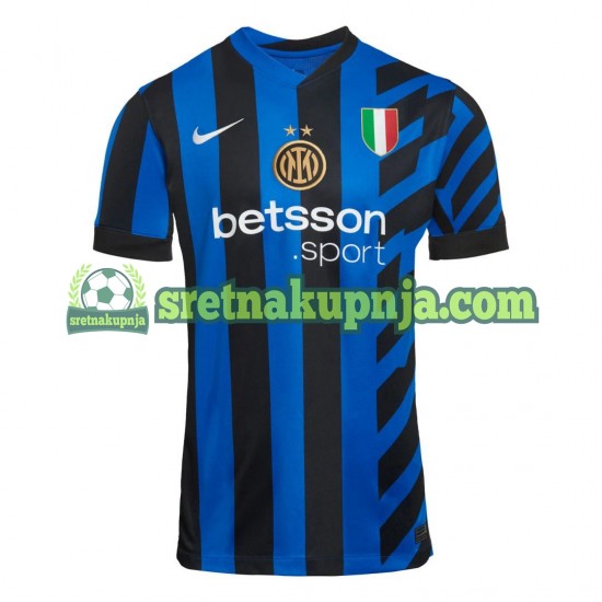 Muškarci Domaći Home Dresova Inter Milan 2024-2025 Kratkih Rukava