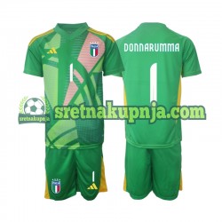 Dječja Gostujući Away Golmanski Dresova Italija Donnarumma 1 Euro 2024 Kratkih Rukava Dječja Gostujući Away Golmanski Dresova Italija Donnarumma 1 Euro 2024 Kratkih Rukava