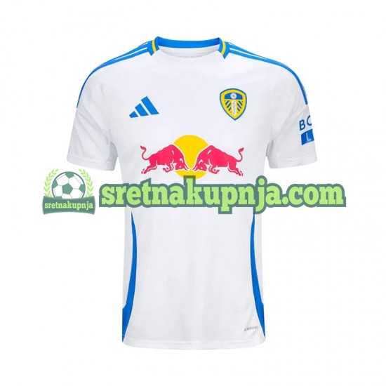 Muškarci Domaći Home Dresova Leeds United 2024-2025 Kratkih Rukava