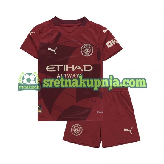 Dječja Treći Dresova Manchester City 2024-2025 Kratkih Rukava