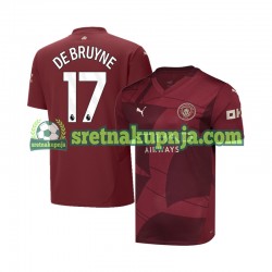 Muškarci Treći Dresova Manchester City DE BRUYNE 17 2024-2025 Kratkih Rukava Muškarci Treći Dresova Manchester City DE BRUYNE 17 2024-2025 Kratkih Rukava