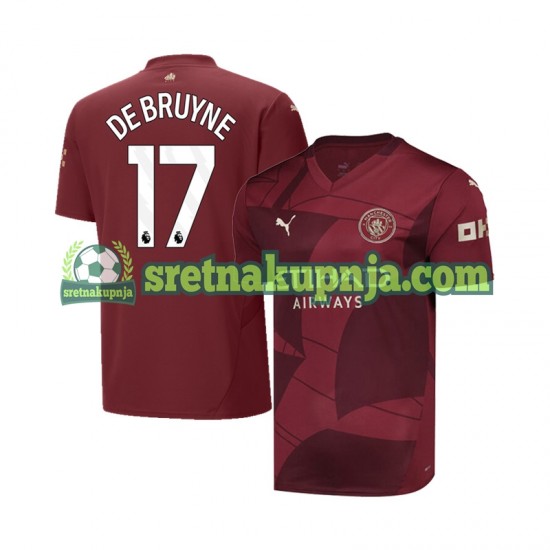 Muškarci Treći Dresova Manchester City DE BRUYNE 17 2024-2025 Kratkih Rukava
