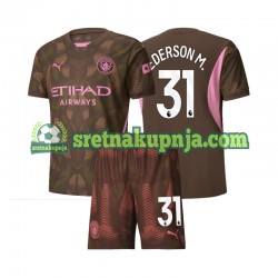 Dječja Domaći Home Golmanski Dresova Manchester City Ederson Moraes 31 2024-2025 Kratkih Rukava Dječja Domaći Home Golmanski Dresova Manchester City Ederson Moraes 31 2024-2025 Kratkih Rukava