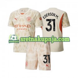 Dječja Treći Golmanski Dresova Manchester City Ederson Moraes 31 2024-2025 Kratkih Rukava Dječja Treći Golmanski Dresova Manchester City Ederson Moraes 31 2024-2025 Kratkih Rukava