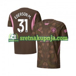 Muškarci Domaći Home Golmanski Dresova Manchester City Ederson Moraes 31 2024-2025 Kratkih Rukava Muškarci Domaći Home Golmanski Dresova Manchester City Ederson Moraes 31 2024-2025 Kratkih Rukava