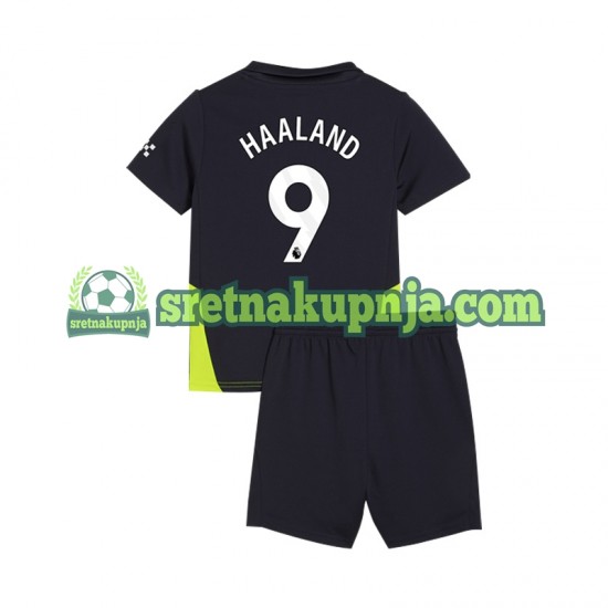 Dječja Gostujući Away Dresova Manchester City Haaland 9 2024-2025 Kratkih Rukava